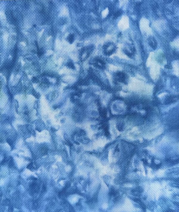 Chilling Depths (14, 16 & 18 count Hand-dyed Aida Cloth) MADE TO ORDER - Image 4