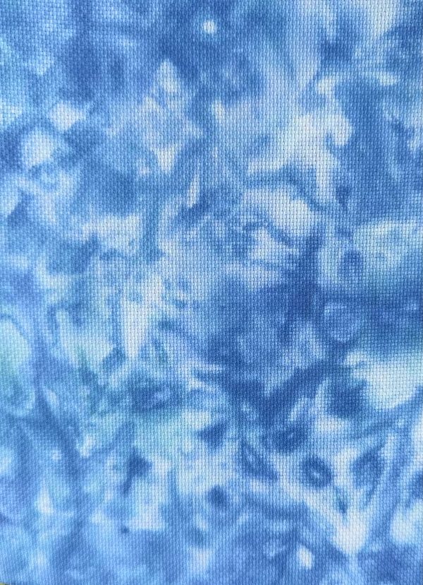 Chilling Depths (14, 16 & 18 count Hand-dyed Aida Cloth) MADE TO ORDER - Image 5