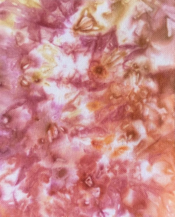 Enemies to Lovers (14, 16 & 18 count Hand-dyed Aida Cloth) MADE TO ORDER - Image 3