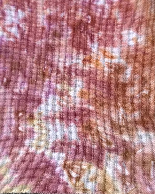 Enemies to Lovers (14, 16 & 18 count Hand-dyed Aida Cloth) MADE TO ORDER - Image 4